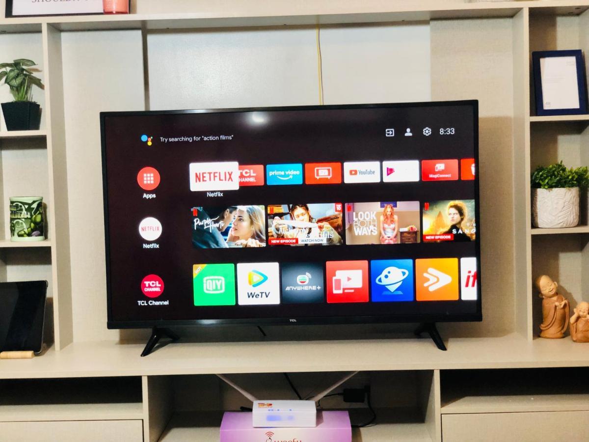 Air Residence 1Br With Balcony Free Netflix And Disney Plus Manila Kültér fotó